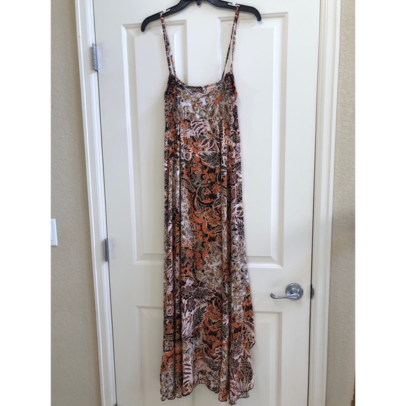 Free People Forever Yours smocked slip dress NWT - Picture 6 of 9